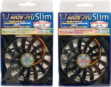 Scythe Kaze Jyu Slim 2000, 100mm