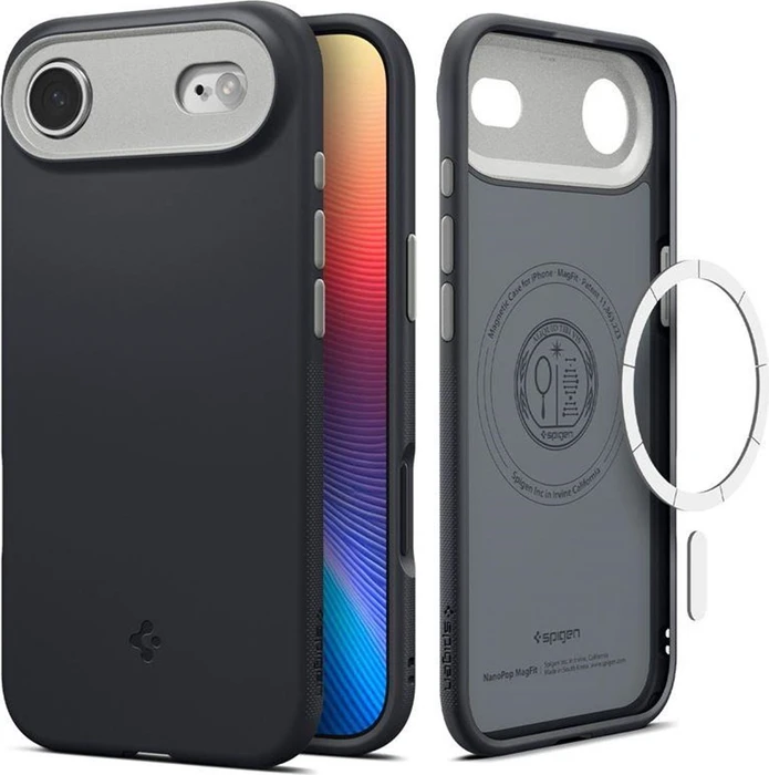 Spigen Nano Pop (MagFit) für Apple iPhone Air black sesame