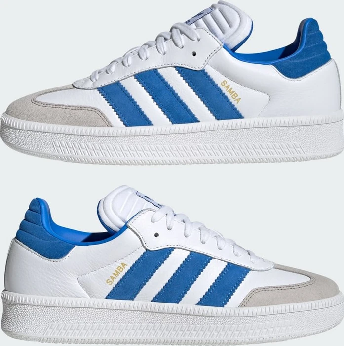 adidas Samba XLG cloud white/bright royal/clear granite