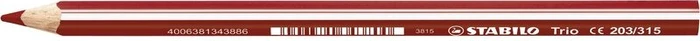STABILO Trio thick Buntstift kirschrot, Kartonbox, 12er-Pack