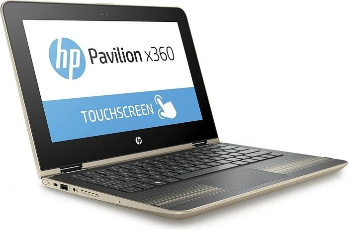 HP Pavilion x360 13-u130ng, gold, Core i3-7100U, 8GB RAM, 1TB HDD, DE