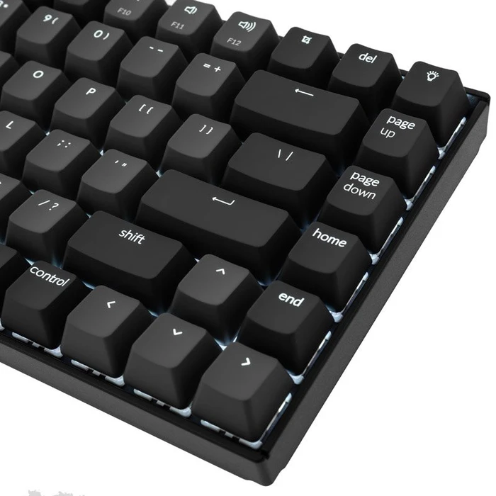 Keychron K2 V2, LEDs weiß, Gateron RED, USB/Bluetooth, DE