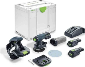 Festool ES-ETSC 125 3.1 I-Plus Akku-Exzenterschleifer inkl. Systainer + 2 Akkus 3.1Ah