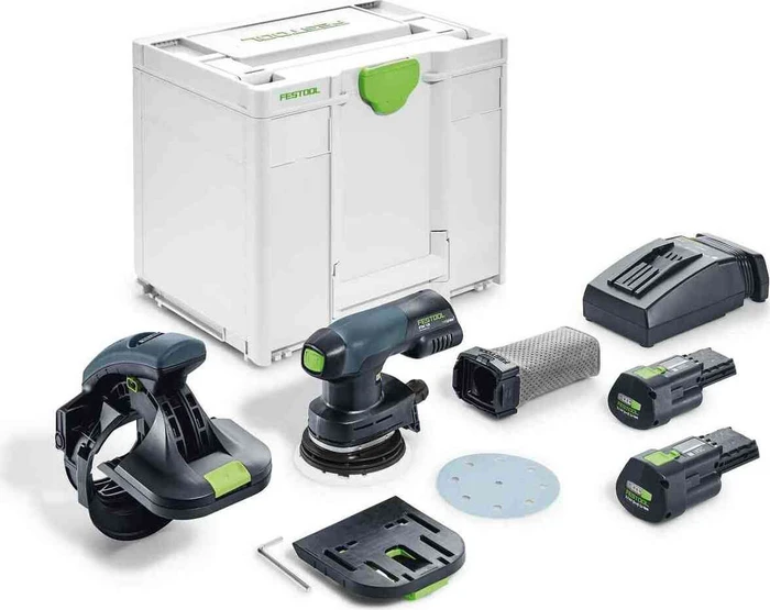 Festool ES-ETSC 125 3.1 I-Plus Akku-Exzenterschleifer inkl. Systainer + 2 Akkus 3.1Ah