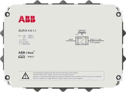 ABB DLR/A4.8.1.1 DALI-Lichtregler 4-fach, Aufputz, Schaltaktor