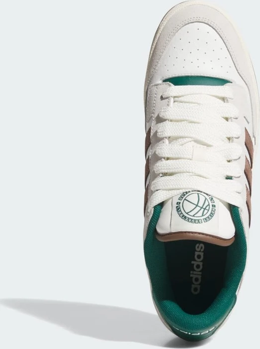 adidas Rapid Court Low crystal white/earth strata/collegiate green