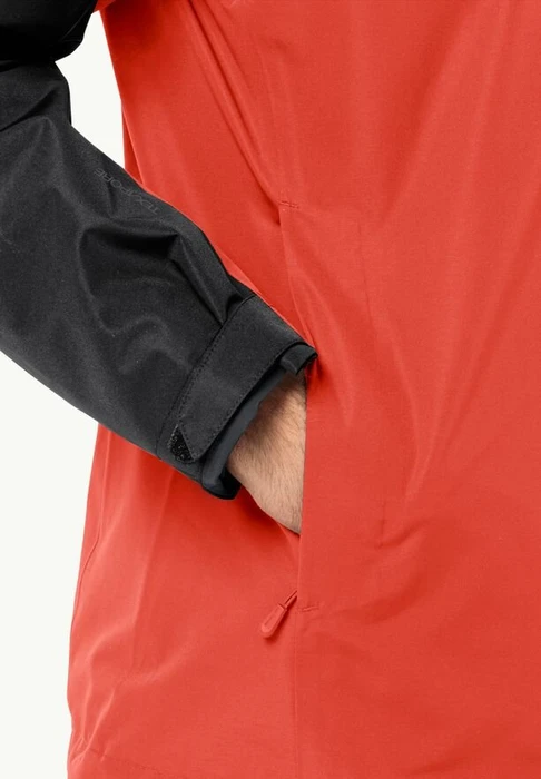 Jack Wolfskin Taubenberg 3in1 Funktionsjacke strong red (Herren)