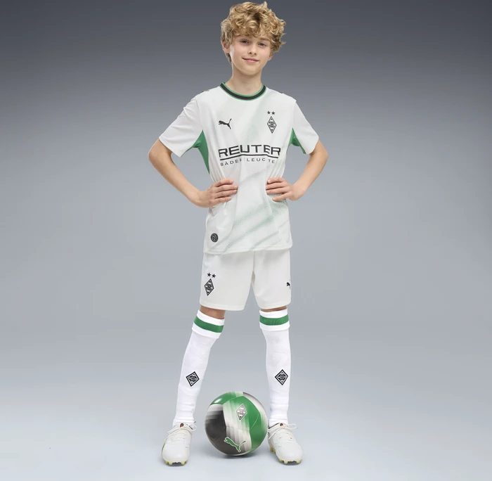 Puma Borussia Mönchengladbach 2026/2027 Heimshorts puma white/archive green (Junior)