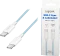 LogiLink USB-C Kabel, USB 2.0, 480Mb/s, 60W PD, USB-C Stecker auf USB-C Stecker, Nylon, blau, 1.5m Vorschaubild