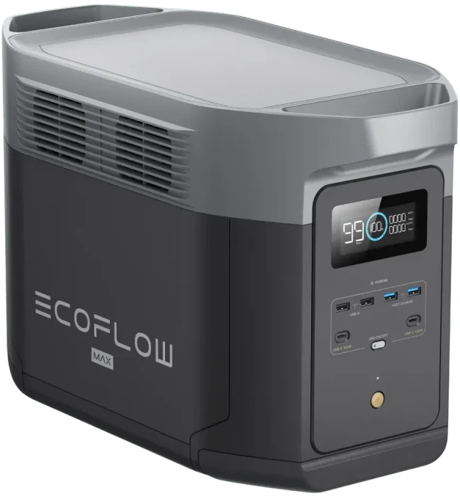 EcoFlow DELTA 2 Max Power Station Solargenerator, 2048Wh