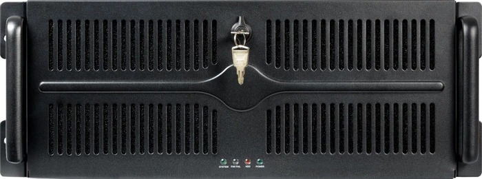 Chieftec UNC-411E-B, schwarz, 4HE, 1x 400W ATX-PSU