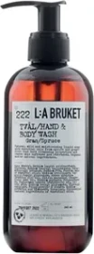 L:A Bruket No 222 Spruce Hand & Body Wash, 240ml