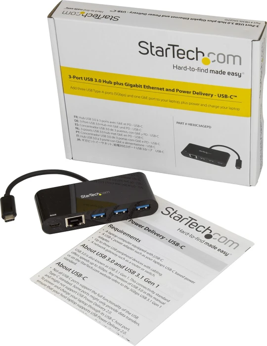 StarTech USB-C Multiport-Adapter, USB-C 3.0 [Stecker]