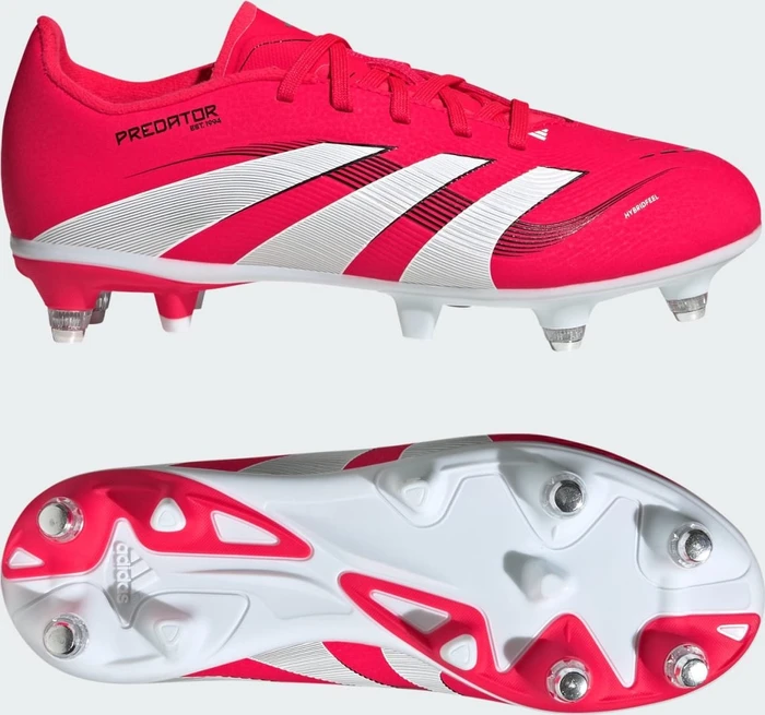 adidas Predator Club SG lucid red/cloud white/core black (Junior)