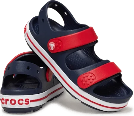 Crocs Crocband Cruiser Sandal navy/varsity red (Junior)