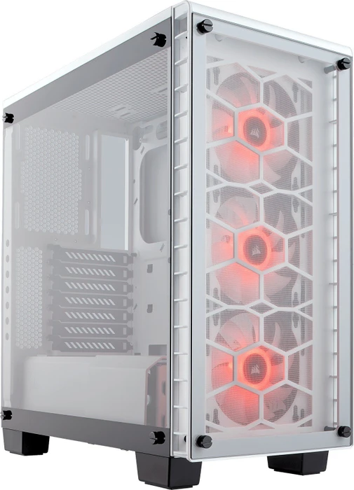 Corsair Crystal Series 460X RGB weiß, Glasfenster