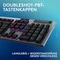 Logitech G915 X Lightspeed, schwarz, LEDs RGB, GL CLICKY, USB/Bluetooth, DE Vorschaubild