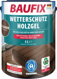 Baufix Wetterschutz Holzgel palisander, 5l