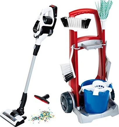 Theo Klein Bosch Unlimited Besenwagen mit Staubsauger
