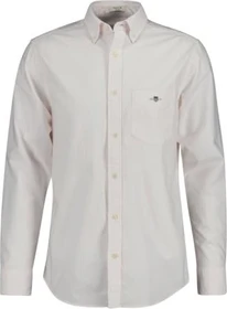 Gant Regular Fit Banker Stripe Classic Oxford Hemd langarm light pink (Herren)