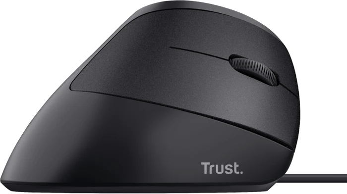 Trust Bayo Vertical Ergonomic Mouse schwarz/grau, ECO zertifiziert, USB