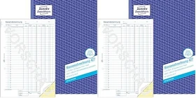 Avery-Zweckform Kassenabrechnung, A4, 100 Blatt