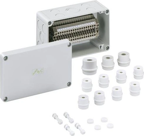 Spelsberg RKi 4/18 K-18x4² Reihenklemmengehäuse, mit Schutzart IP54/IP66, Nennquerschnitt 4 mm²