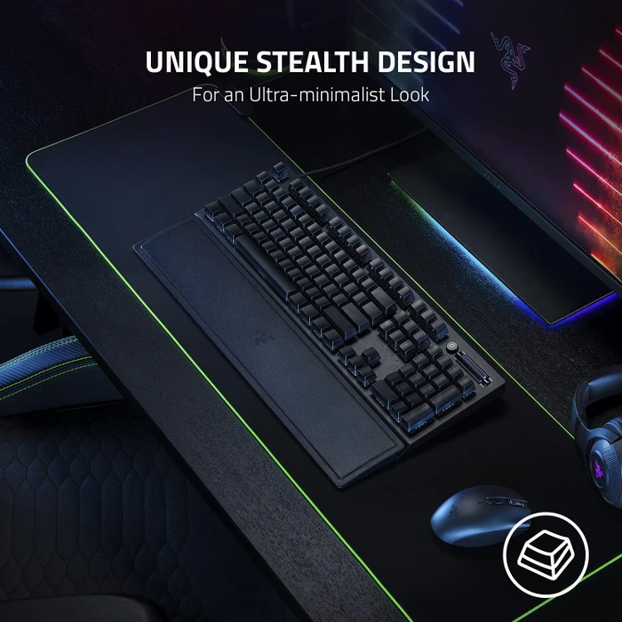 Razer Phantom Pudding Keycap Upgrade Set, Kunststoff (ABS), Classic Black, schwarz, 128 Tasten, ISO-DE