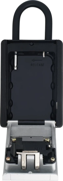 ABUS KeyGarage 797 mit Bügel Schlüsselkasten, schwarz/silber, mechanische Zahlenkombination