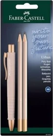 Faber-Castell Poly Ball Urban XB Set Kugelschreiber pale rose