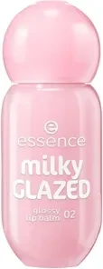 Essence Milky Glazed Glossy Lip Balm 02 strawberry whip, 4ml