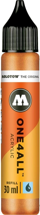 Molotow ONE4ALL Refill Acrylfarbe 30ml, metallic gold