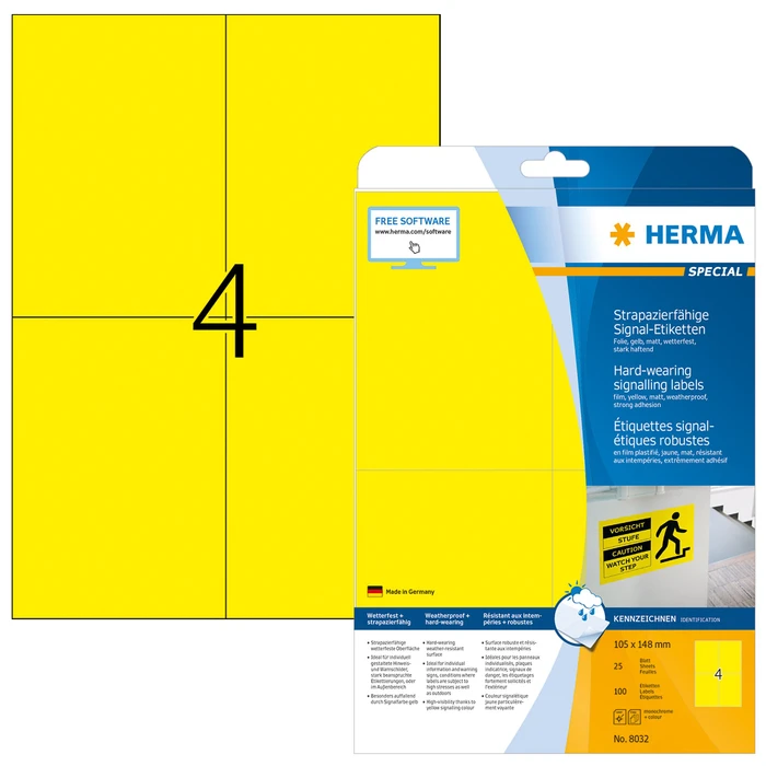 Herma Wetterfeste Folienetiketten