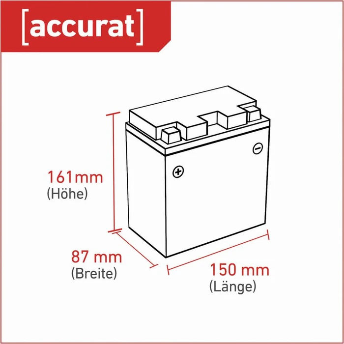 Accurat Sport AGM YTX20CH-BS