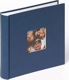 Walther Design Einsteck Fotoalbum Fun 28x25 dunkelblau