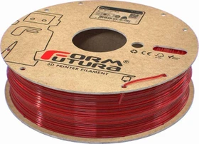 Formfutura HDglass PETG, see through red, Spule, 1.75mm, 750g