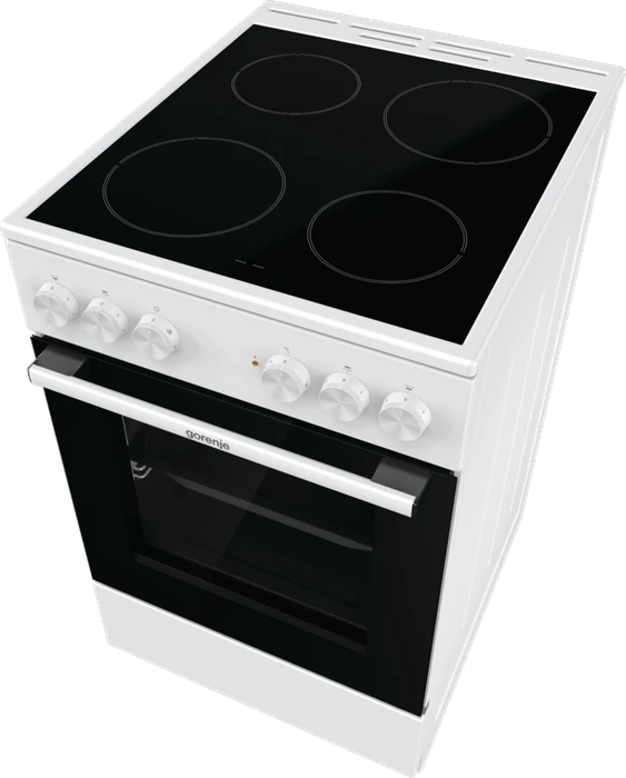 Gorenje GEC5A21WG Elektroherd mit Glaskeramik-Kochfeld