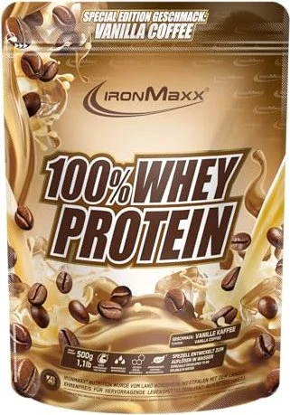 IronMaxx 100% Whey Protein Vanilla Coffee 500g