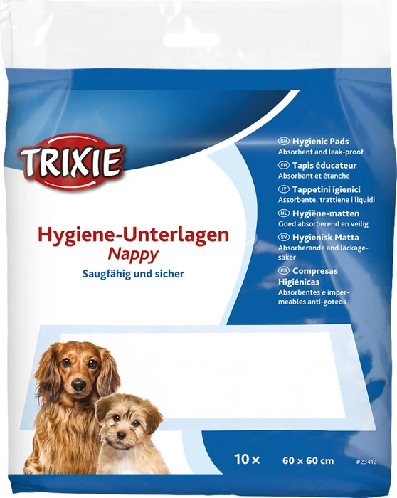 Trixie Hygiene-Unterlage Nappy, 60x60cm, 10 Stück