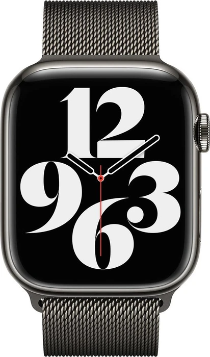 Apple Milanaise-Armband für Apple Watch 45mm graphit