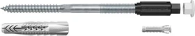 fischer TherMax 8/60 M6 Abstandsmontagesystem Schrauben/Dübel-Sortiment, 20 Stück