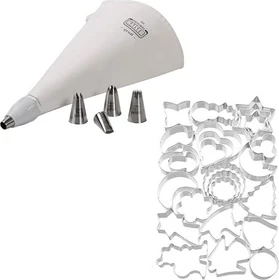 WMF Kaiser Spritzbeutel-Set, 7-tlg.