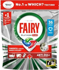 Fairy Platinum Plus All-In-One Lemon Geschirrspültabs, 36 Stück