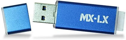 Mach Xtreme Technology MX-LX 128GB blau, USB-A, USB 3.2 Gen 1×1