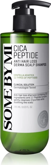 Some by Mi Cica Peptide Anti Hair Loss Derma Scalp Shampoo, 285ml