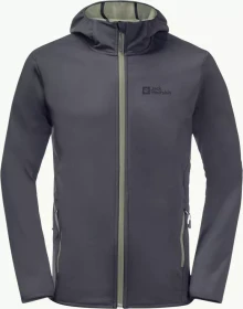 Jack Wolfskin Bornberg Hoody Funktionsjacke ebony (Herren)