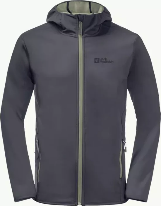 Jack Wolfskin Bornberg Hoody Funktionsjacke ebony (Herren)
