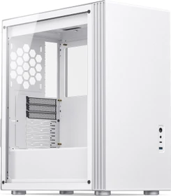 Jonsbo U6 White, weiß, Glasfenster