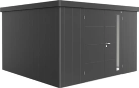 Biohort Neo 4D Gerätehaus mit Doppeltür dunkelgrau-metallic
