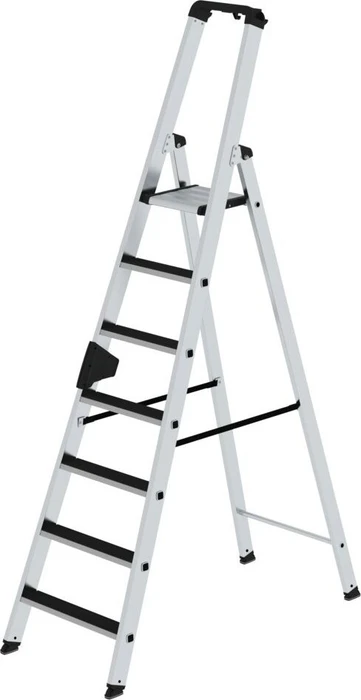 Günzburger Steigtechnik clip-step Stufen-Stehleiter, 7 Stufen